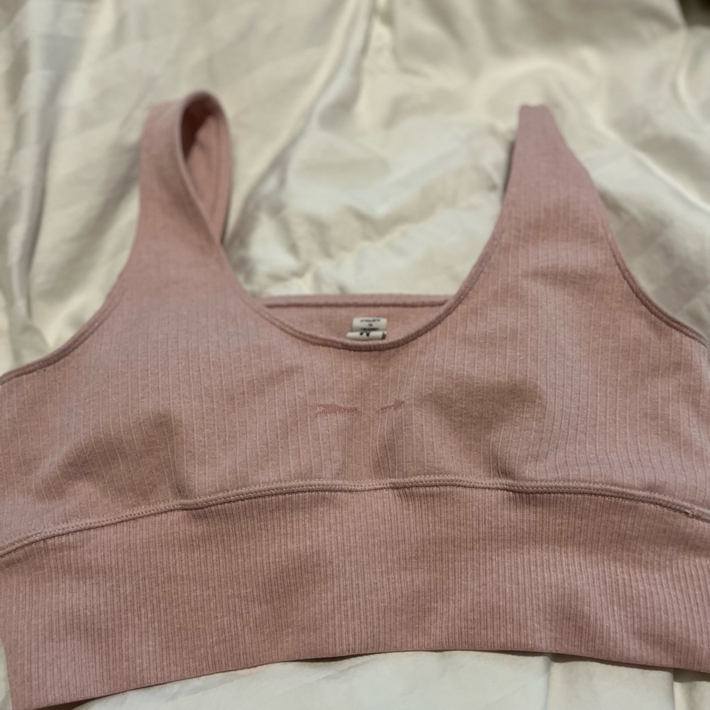 The Upside Amaya Pia Crop Top in PinkT